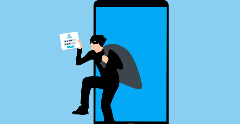 Free hacking data theft online fraud vector