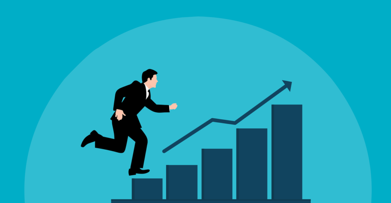 Free success investment business vector