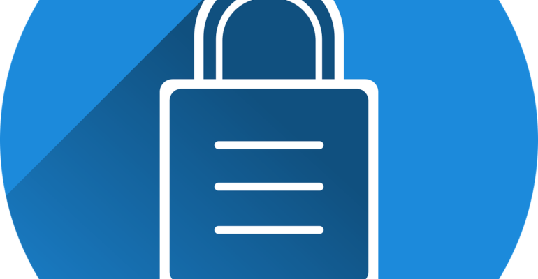 Free castle security locked vector