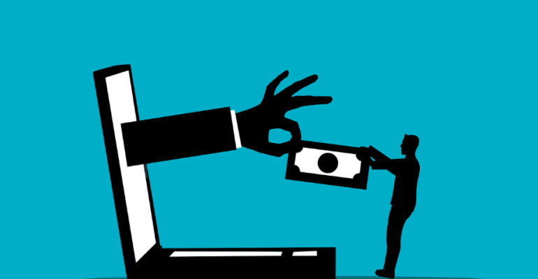 Free scam phishing fraud vector
