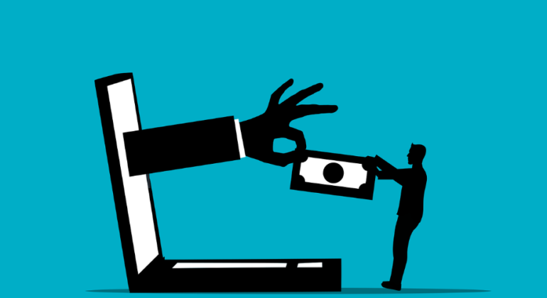 Free scam phishing fraud vector